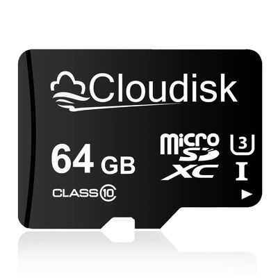 Cloudisk Micro SD Card 64GB Flash Memory Card Micro SDXC C10, A2, U3, UHS-I (64GB)