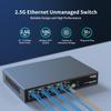 16 Port 2.5G  2 Port 10G SFP+ Ethernet Switch, NICGIGA 18 Port 2.5Gb Network Switch Unmanaged, Plug & Play, Desktop or 19-inch Rack Mount, Fanless Metal Design. view 3