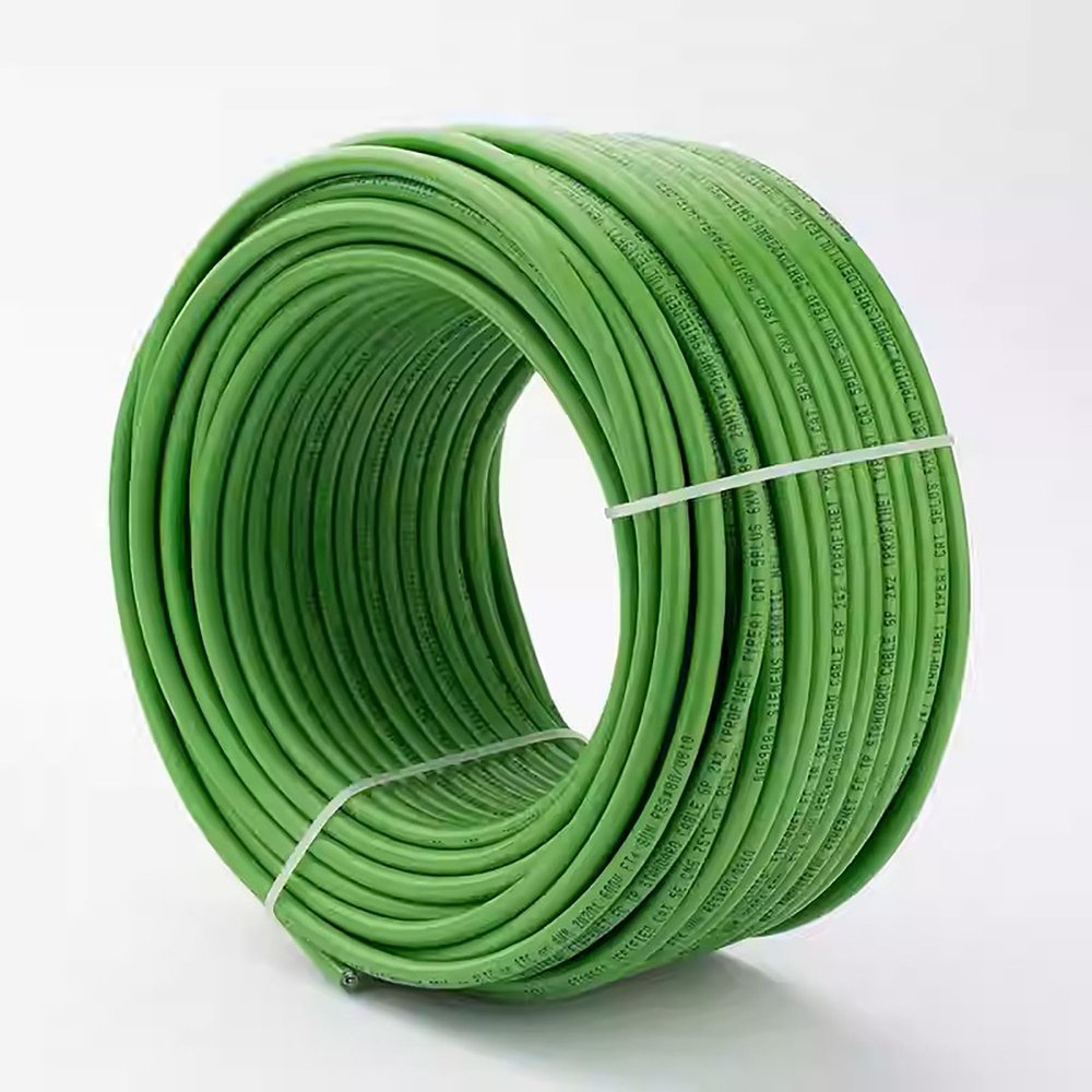 6XV1840-2AH10 Green 4-cores Shielded Wire Compatible with Siemens Profinet Industrial Ethernet Cable (6XV1840-2AH10, 20 Meters)