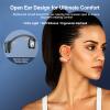 XCYZRY Open Ear Headphones,Bluetooth 5.3 Wireless Earbuds with Earhooks, Fast Charging, Sweat Resistant, Digital Display Charging Case for Music, Game, Sport view 3