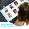 288 Pockets Square Photo Album for Fujifilm Instax Square SQ40/SQ1/SQ6/SQ10/SQ20/SP-3 Camera (Blue) view 3