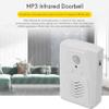 Jkjhbhged Sensor Motion Door Bell Switch MP3 Infrared Doorbell Wireless PIR Motion Sensor Voice Prompter Welcome Door Bell Entry Alarm view 4