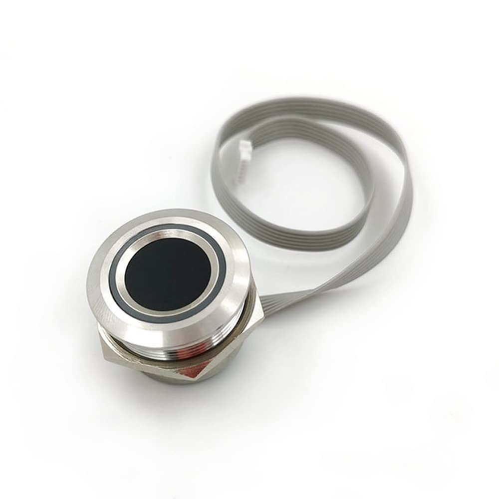 Jkjhbhged R503-S Capacitive Fingerprint Module Color Lamp Ring,Waterproof,150 Fingerprint,for Fingerprint Identification