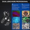 Jkjhbhged 2000X Biological Digital Microscope Wifi USB Microscope with Digital & Microbial Lens with 11 Adjustable LED view 2