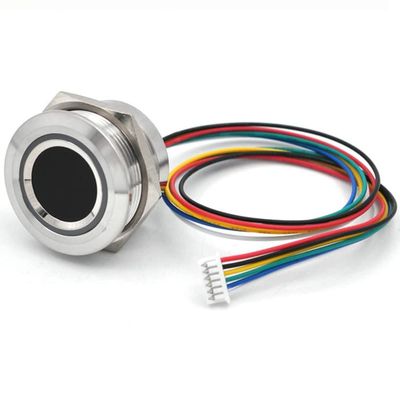 Jkjhbhged R503-5V RGB LED DC5V UART MX1.25-6Pin Waterproof Capacitive Fingerprint Module Sensor Scanner for Android