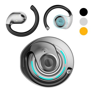 XCYZRY Bluetooth 5.3 Gaming Headphones IPX5 Waterproof Noise Cancelling Running Sport Wireless Bluetooth Earbuds Ows Over The Ear with Mic