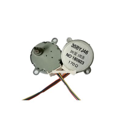 2pcs DC 24V 35BYJ46 stepper motor ratio 1:85.25 4 phase 170 ohm with 25cm cable