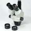 JOEBO Microscope Kit 2.1X-180X Simul-Focal Trinocular Zoom Stereo Microscope Head SZM45TN 165mm Woking Distance Microscope Lens Adapters (Size : 3X-110X 0.5X 2.0X) view 1
