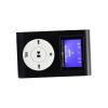 Clip On MP3 Player, Mini MP3 Player 0.8inch LCD Screen Portable MP3 Music Player Metal Mini Clip MP3 Support Memory Card with 3.5mm Earphone, Mp3 Digital Players view 1