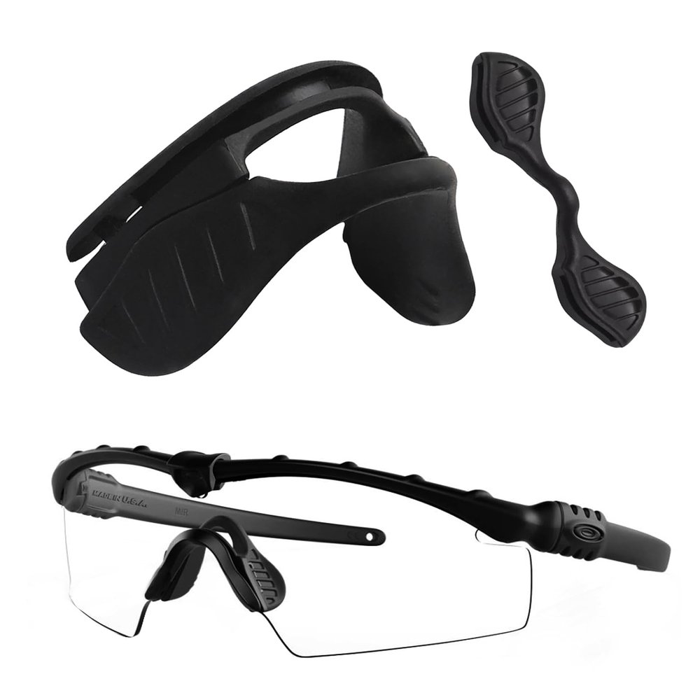 Regular Size Nose Piece Replacement Nose Piece Nose Pads for Oakley Si M Frame 2.0/Si M Frame 3.0 OO9146/M Frame 2.0 Strike/Industrial M Frame 2.0/SI Ballistic M Frame 2.0 Sunglasses Frame, Black