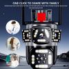 DirectNine Basics Triple Lens Camera, 8MP 4K Security Camera Outdoor with Color Night Vision, AI Motion Detection, 2.4G WiFi Tracking Home Surveillance Camera (U.S. regulations), Genericyf49cptesv-11 view 4