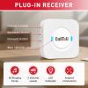 CallToU Wireless Motion Sensor Alarm Indoor Motion Detector Alarm, Bed Alarms for Elderly Dementia Patients, Motion Sensor Door Chime with 500 FT Range, 5 Adjustable Volume 1 Sensor + 1 Receiver view 3