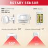 CallToU Wireless Motion Sensor Alarm Indoor Motion Detector Alarm, Bed Alarms for Elderly Dementia Patients, Motion Sensor Door Chime with 500 FT Range, 5 Adjustable Volume 1 Sensor + 1 Receiver view 4
