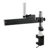 JOEBO Microscope Kit 76mm 50mm Ring Supporter Adjustable Articulating Arm Pillar Clamp Bracket Stereo Microscope Stand Microscope Lens Adapters (Color : Articulating Arm) view 3