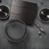 Homoyoyo 2pcs Speaker Grill Cover Mesh Protector for Subwoofer Accessory for Home Office and Bar Use Prevents Speaker Damage Random Style view 3