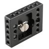 CAMVATE Camera Baseplate with 1/4" & 3/8" Thread Hole + 1/4"-20 Ball Head + 1/4"-20 Thread Thumb Screw view 4