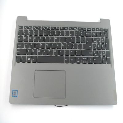 Bayjebu Parts for Lenovo ideapad S145-15AST S145-15API Palmrest Keyboard Bezel US Layout Keyboard Silver 5CB0S16761