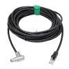 HangTon Ethernet Cable 8-Pin Fischer to RJ45 for Phantom VEO-S Flex4K 990S 640S V2640 v2512 High-Speed Camera, Control Data Transfer, CAT6 1m view 1