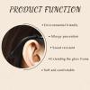 Frienda 12 Pairs Glasses Ear Cushion Silicone Eyeglass Ears Grip Anti Slip Glass Ear Hook Temple Tip Grippers (Black) view 4