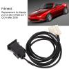 Gavigain Aux Socket Audio Switch Cable, Car Stereo Aux Socket Audio Switch Cable Stereo Wire Harness Replacement for Mazda 2 3 5 6 MX5 RX8 CX7 CX9 Black view 3