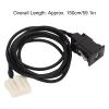 Gavigain Aux Socket Audio Switch Cable, Car Stereo Aux Socket Audio Switch Cable Stereo Wire Harness Replacement for Mazda 2 3 5 6 MX5 RX8 CX7 CX9 Black view 4