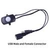 Clearhill Mini Motion Sensor Switch-Intelligent Sensing,USB Interface,with Automatic Shut-Off Timer,Motion Sensor Light for Indoor DIY LED Lighting (Black),5V Strips view 3