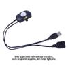 Clearhill Mini Motion Sensor Switch-Intelligent Sensing,USB Interface,with Automatic Shut-Off Timer,Motion Sensor Light for Indoor DIY LED Lighting (Black),5V Strips view 4