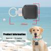 [CHOPIKA] Case for Airtag/Tile Mate/Eufy Security SmartTrack Link Protective Leather Case Keychain Holder Leather Key Ring Case Cover Accessories(Black) view 2