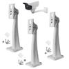 Coolotic 3-Pack CCTV Security Camera Mount Bracket Kit, Indoor Outdoor Wall Ceiling Mount Holder Stand Monitor Rotary Bracket for Surveillance Camera IP Camera Bracket view 1