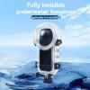 Dive Case Compatible for insta360 X4 Sport Camera Underwater Camera Protect Case, MODJUEGO Panoramic Camera Sealed Diving Case Waterproof Up to 50m view 3