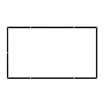 SDVantage Projector Screen, Folding Screen Portable Home Outdoor Ktv Office 3D Projector Projection Screen (84 inch)