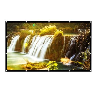 SDVantage Projector Screen, Foldable 16:9 Projector 60 70 84 100 120 Inch White Outdoor Projection Screen Tv Home Projector Screen (72 inch)