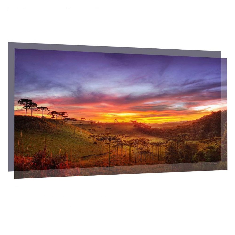 SDVantage Projector Screen, Release 100inch 60 84 120 130 Inch 16:9 Projector Screen High Brightness Reflective Fabric Cloth Screen (130 inch)