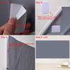 Projector Screen, High Brightness Reflective Projector Screen 60 100 120 Inch 16:9 Cloth Projection Screen for Home Beamer (120 inch) view 4
