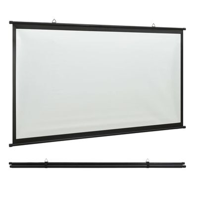 SDVantage Portable Projector Screen 60-80 inch, Indoor and Outdoor Projection Screen for Movie or Office Presentation, 16:9 or 4:3, Wrinkle-Free HD Projector Movies Screens (72)