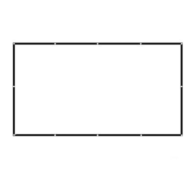 SDVantage Projector Screen, 150 Inch 16:9 Portable Projector Screen Hd Foldable Projection Screen White for Wall Mounted Home Theater Bar Travel (100 inch)