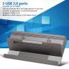LOCADENCE Docking Station for ROG Ally, 6 in 1 Dock with HD Multimedia Interface Gigabit Ethernet 3 X USB3.0 Ports USB C PD Charging view 3