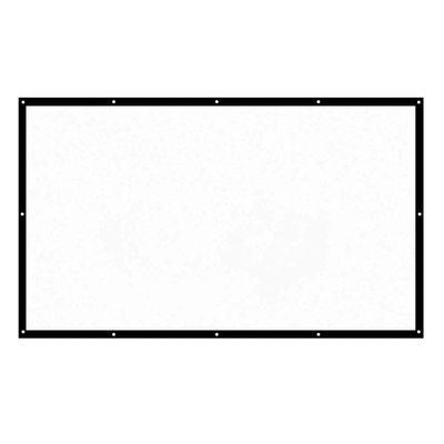 SDVantage Projector Screen, Foldable Projection Movies Screen, Lightweight Soft Projection Screen Cloth for Travel Home Theater Outdoor Indoor, Front and Rear Projection (60 Inches)