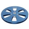 Grcfumo 7 Inch Empty Tape Reel, 6 Hole Aluminum Alloy Reel Tapes Player, Tape Reels Core for Enhancing The Stability Of Your Audio Tapes(Blue) view 1
