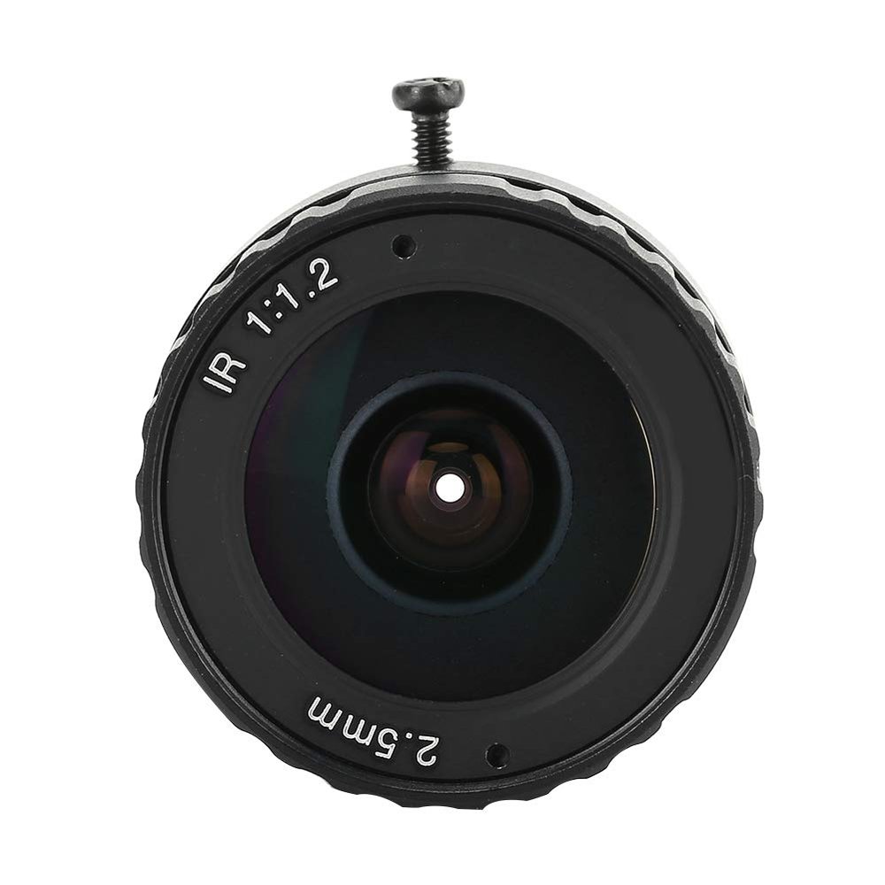 MUNEFE Camera Lens, Aluminium Alloy P Mot CS Hih Definition Camera Lens, TV Fixed CS Mot Lens for CW-FL0214-P