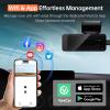 Dash Cam 1296P Front Dashcam, V300 WiFi Dash Camera for Cars with App, Night Vision, Mini Hidden Single Car Camera, Loop Recording, 24H Parking Mode, Support 256GB Max, Black view 4