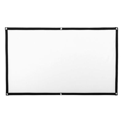 Projector Screen, Release Portable Foldable Movie Projector Screen 16:9 Projection HD Home Theater Screen for Party Meeting Public Display Screen Wall