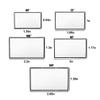 Projector Screen, Release Portable Foldable Movie Projector Screen 16:9 Projection HD Home Theater Screen for Party Meeting Public Display Screen Wall view 2