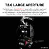7artisans 35mm T2.0 Large Aperture Full Frame Cine Lens Compatible for Canon R Mount, Manual Focus Low Distortion Cinema Lens Mirrorless Cameras for Canon R RP R5 R6,Black view 3