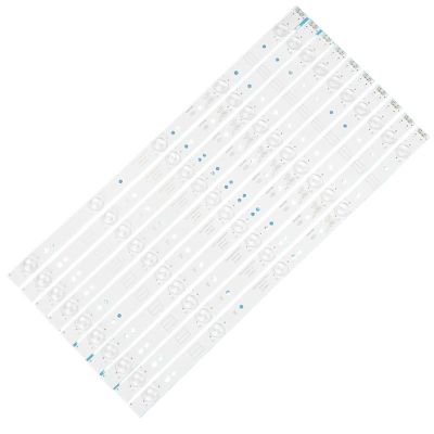 UFDIPLMY 10pcs/Set 460MM Compatible with Skyworth 49" 5800-W49001-1P00/2P00 for 49E3000 49E6000 49E360E/5ERS 49E3500 49E350E 49E6090