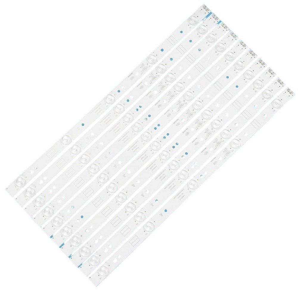 UFDIPLMY 10pcs/Set 460MM Compatible with Skyworth 49" 5800-W49001-1P00/2P00 for 49E3000 49E6000 49E360E/5ERS 49E3500 49E350E 49E6090