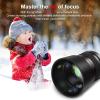 RF 85mm f1.8 Portrait Lens - MF for Canon EOS R6 Mark II/R5 Mark II/R5/R3/R7/R8/R10/RP/R6/R50/R1/R5 C/R50 V/R100/R/Ra - Manual Focus Medium Telephoto Mirrorless Cameras Lenses(RF Mount) view 3