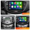 Stereo Radio for Hyundai i10 2007-2013, Biorunn 9 Inch GPS Wireless Wired Car-Play Android Auto IPS Touch Screen Navigation WiFi FM RDS Head Unit 2GB RAM 32GB ROM view 2