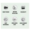 Yunir Small Camera, 1080P HD Night Vision Motion Detection Mini Hidden Security Camera, with Built in Microphone, for Indoor Outdoor Home Security view 4