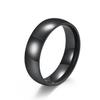 DirectNine Basics Ntag215 Black Ceramic Smart Ring Compatible with NFC Enabled Phones and Devices Programmable 504 Bytes for Bussiness Card (Black, US#9) view 1